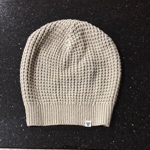 TNA Beige Knit Beanie
